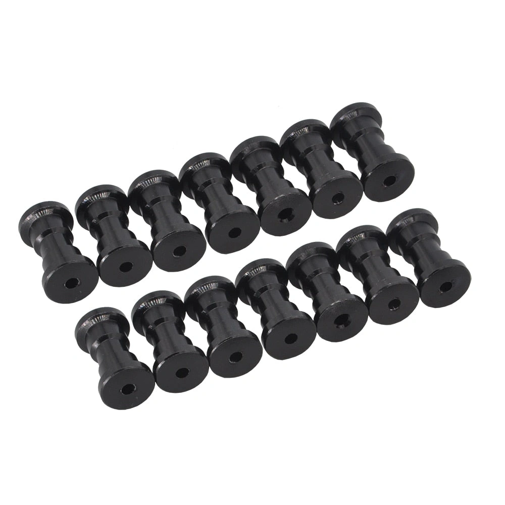 Huina 1580 Upgrade Kit: 14 Metal Track Rollers – Power Up Your RC Excavator Now!